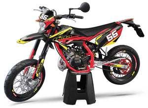 Graphics kit Beta RR 50 Motard 2011-2020 Army Stream | motorcycle stickers | 50cc customization | armysctv