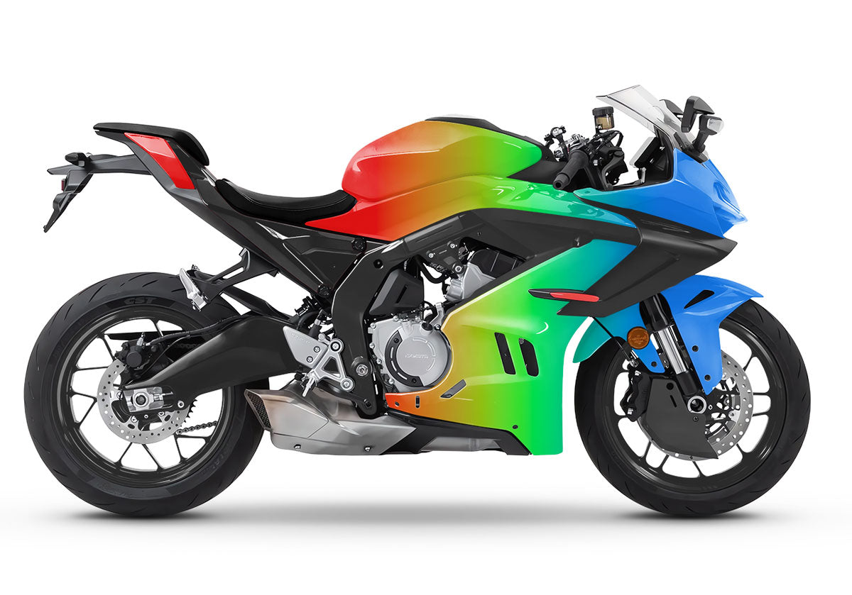 Kit pegatinas CF Moto 675 SR-R 2025-2026 100% personalizado | A medida