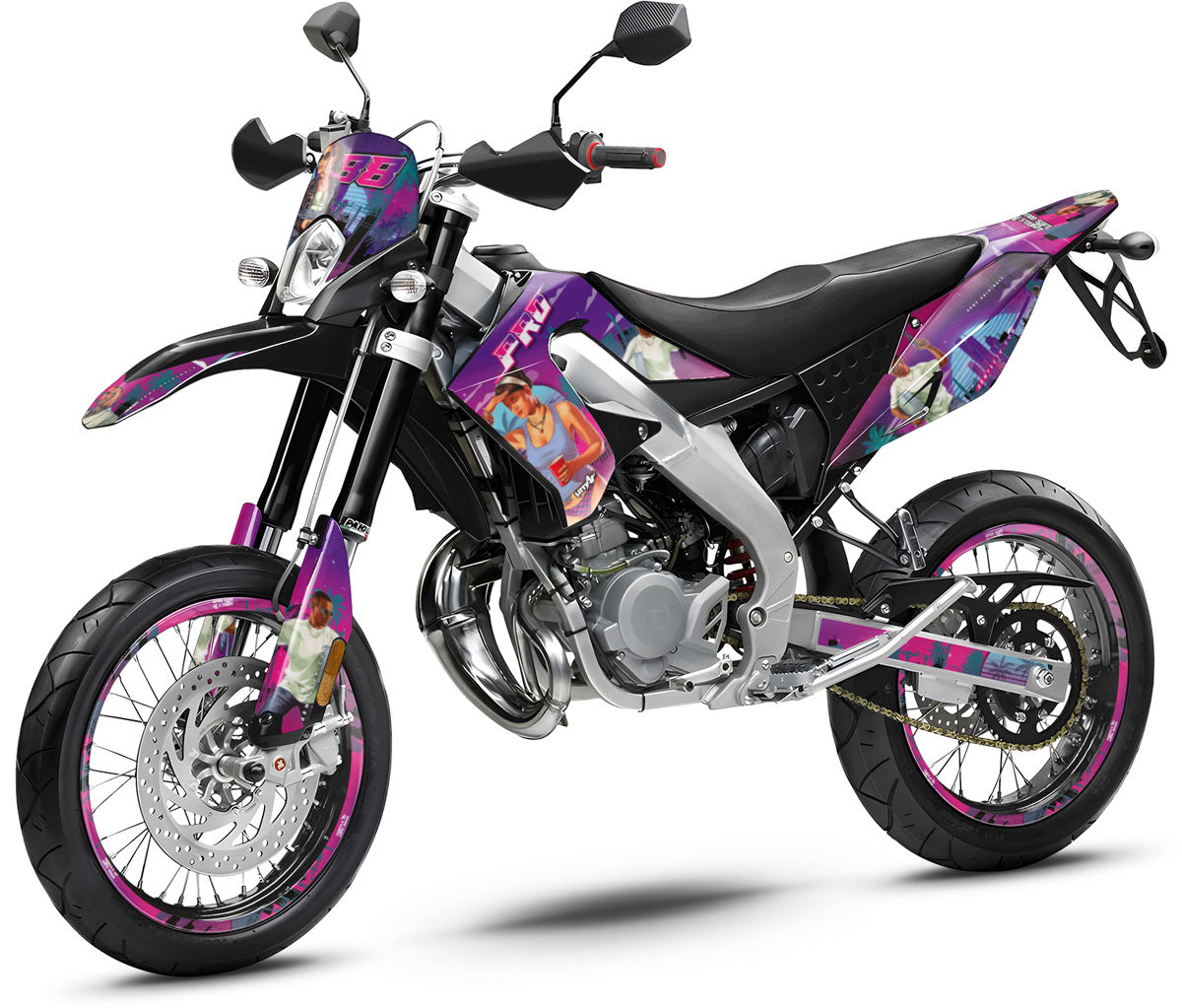 50cc Graphics kit Derbi DRD Pro Vice City