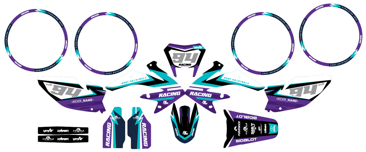 Graphics kit HM CRM 50 Skid Army Imperator