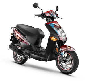 Graphics kit scooter Kymco Agility 50 and 125cc Arigato | motorcycle stickers | 50cc customization | armysctv