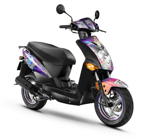 Dekor kit Roller Kymco Agility 50 und 125cc Vice City | Motorradaufkleber | Personalisierung 50cc | armysctv