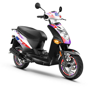 Dekor kit Roller Kymco Agility 50 und 125cc Pramac | Motorradaufkleber | Personalisierung 50cc | armysctv