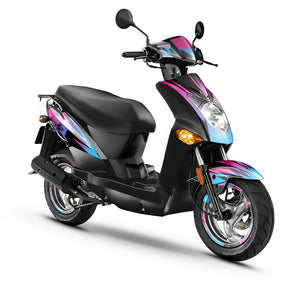 Dekor kit Roller Kymco Agility 50 und 125cc X-Fast | Motorradaufkleber | Personalisierung 50cc | armysctv