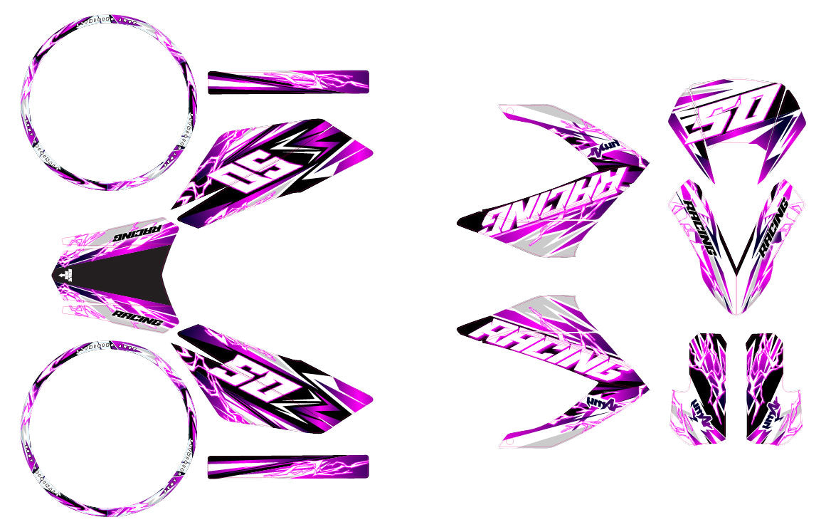 Kit pegatinas 50cc Masai Razer 2012-2025 Shaker