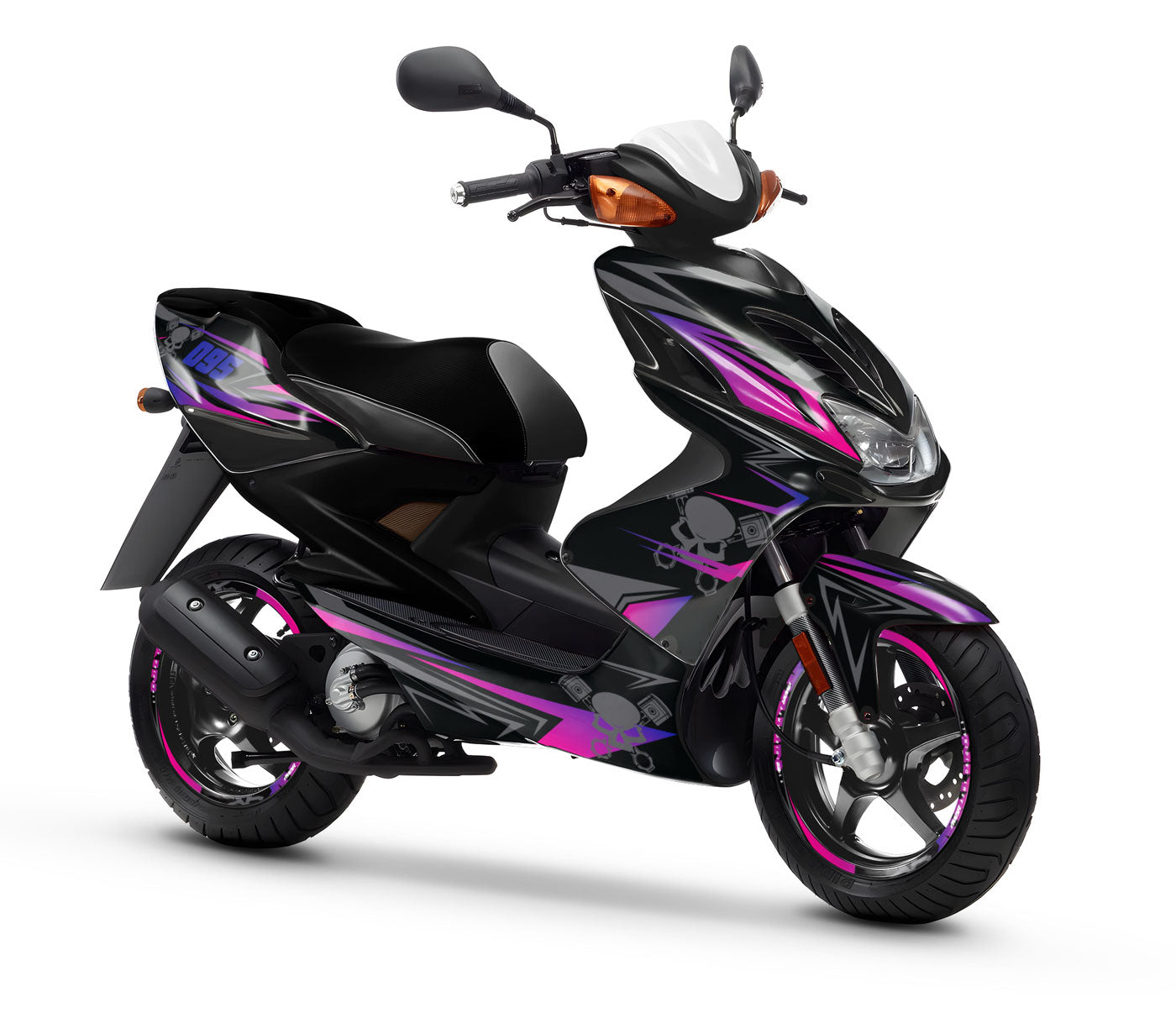 Graphics-kit Yamaha Aerox / MBK Nitro (99-12) Bold | Raw Style