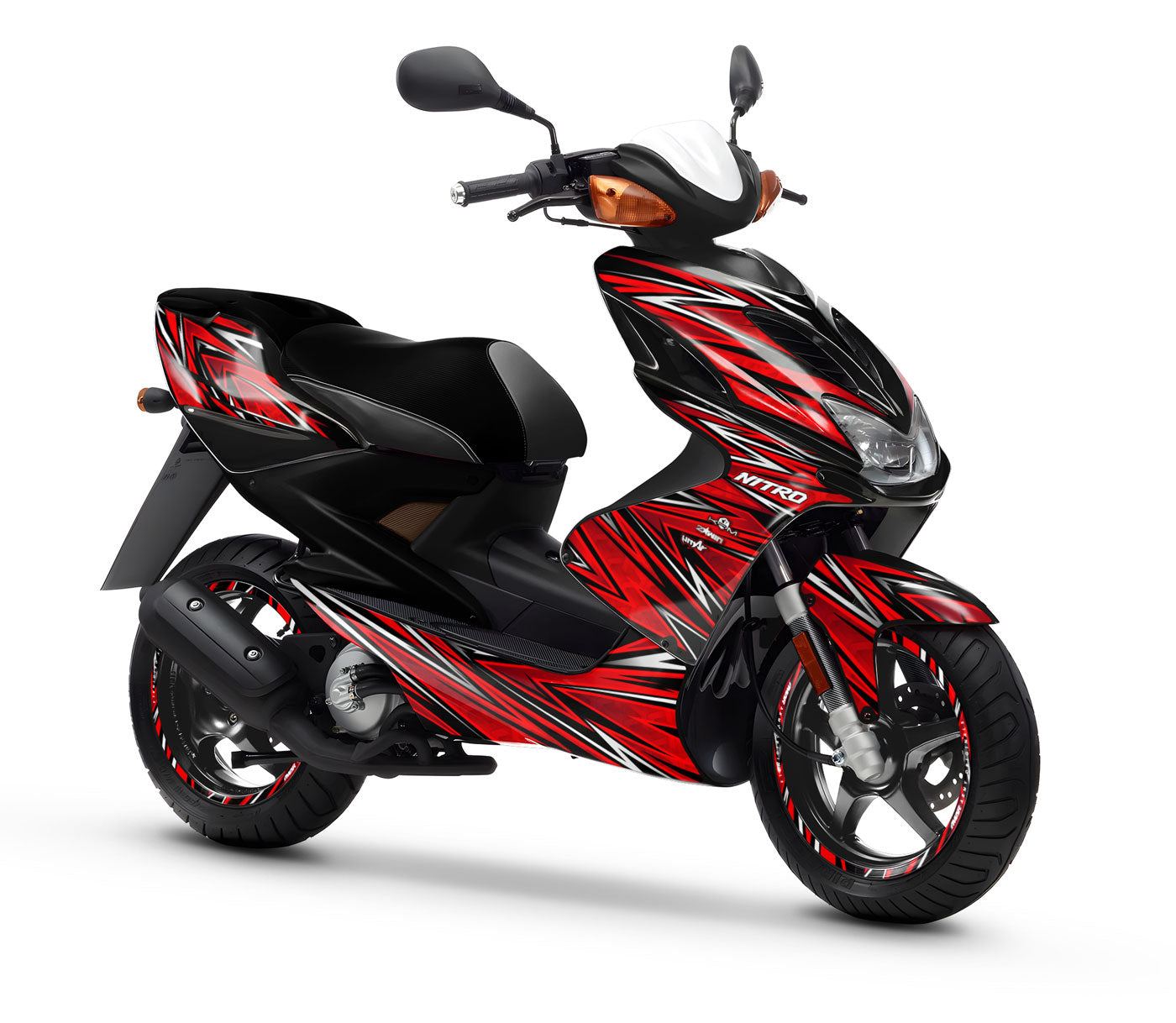 Graphics-kit Yamaha Aerox / MBK Nitro (99-12) Cutvector | Tech
