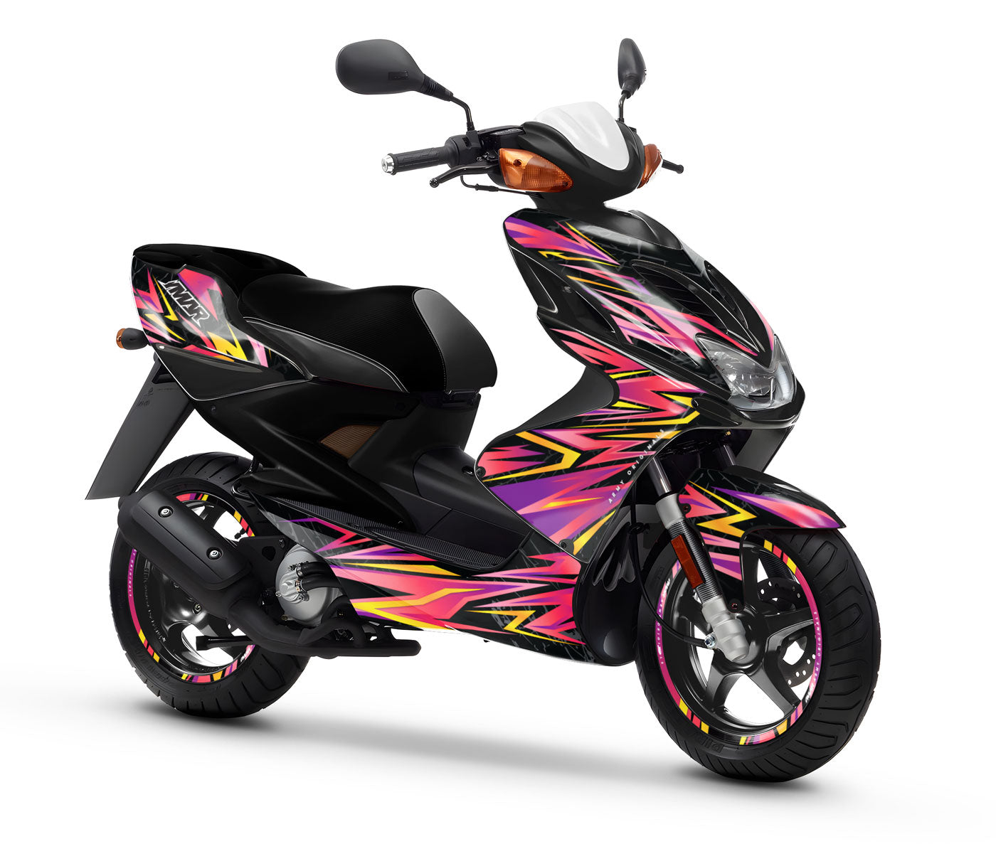 yamaha aerox schutzblech vorne Dekor Kit 50cc Yamaha Aerox / Nitro (99-12) Oranger Fuchs – armysctv