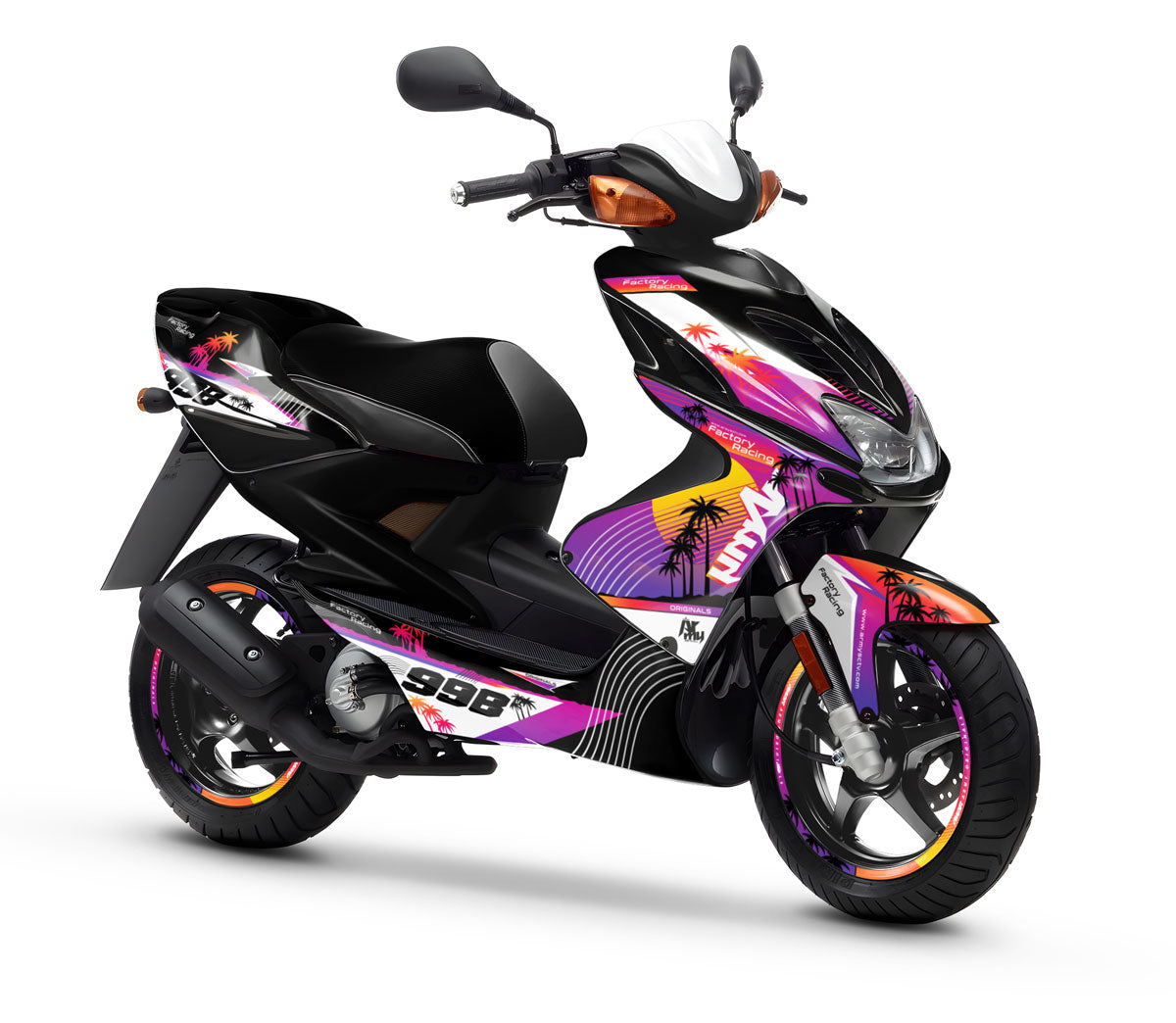 aerox streetfighter schutzblech Dekor-kit Aerox / Nitro (99-12) Urban Desert