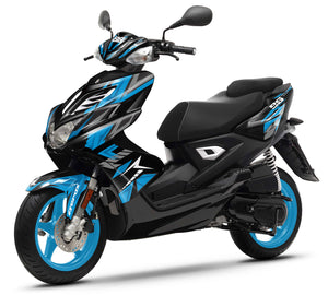 Dekor kit 50cc Yamaha Aerox / MBK Nitro 2013-2019 Frost | Motorradaufkleber | 50cc Personalisierung | armysctv