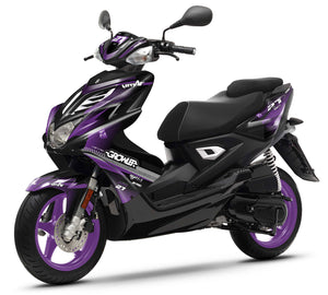 Dekor kit 50cc Yamaha Aerox / MBK Nitro 2013-2019 Siebte | Motorradaufkleber | 50cc Personalisierung | armysctv