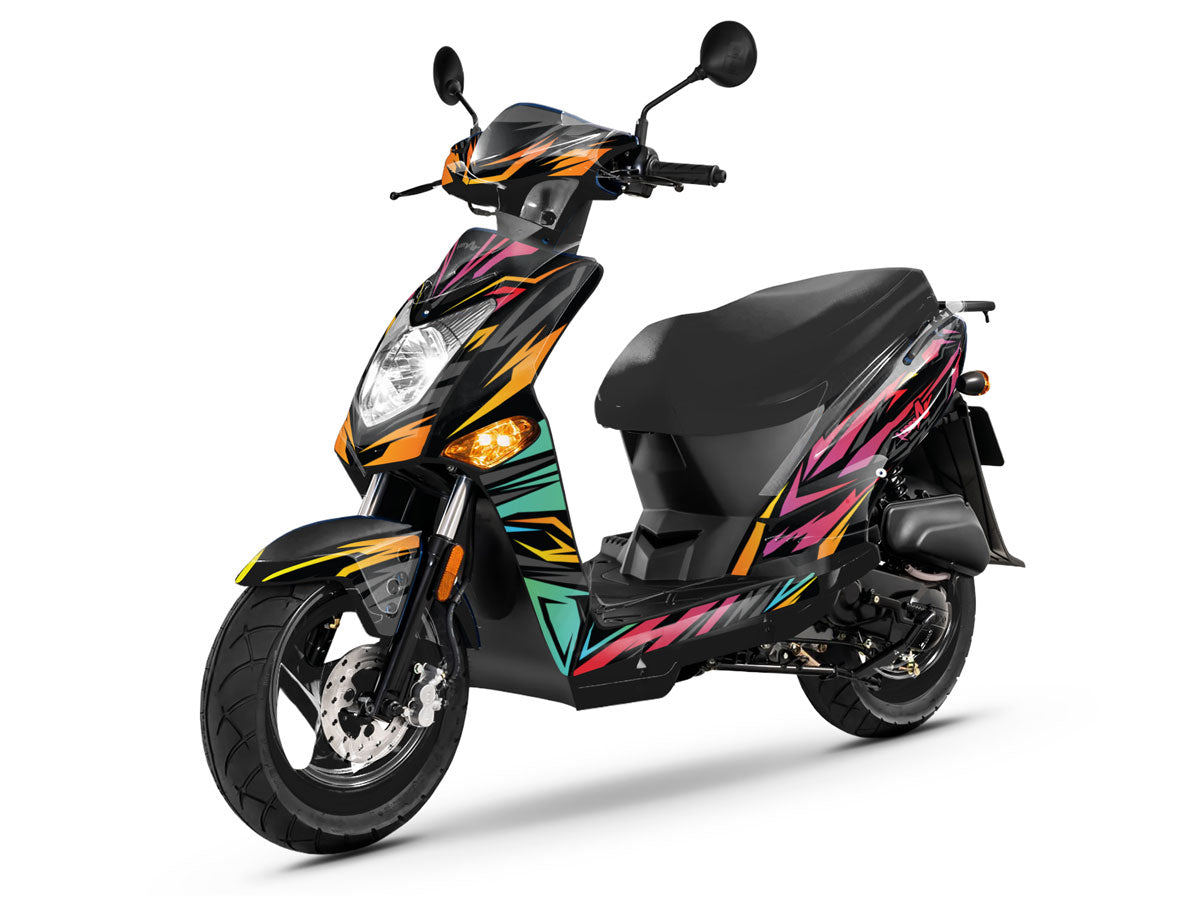 Kymco Agility 50 and 125cc Eclipse scooter decoration kit