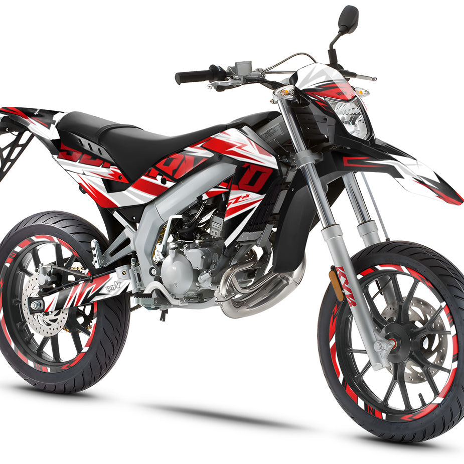 Kit pegatinas Aprilia 50 SX 2006-2017 Cortesía | pegatinas para moto | personalización 50cc | armysctv