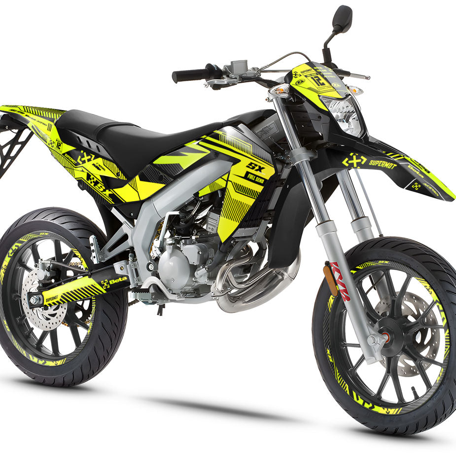 Kit pegatinas Aprilia 50 SX 2006-2017 Greenline | pegatinas para moto | personalización 50cc | armysctv
