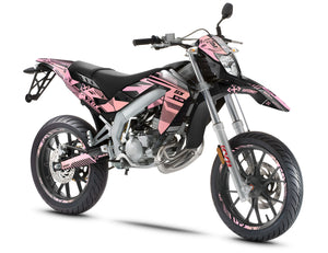 Kit pegatinas Aprilia 50 SX 2006-2017 Greenline | pegatinas para moto | personalización 50cc | armysctv
