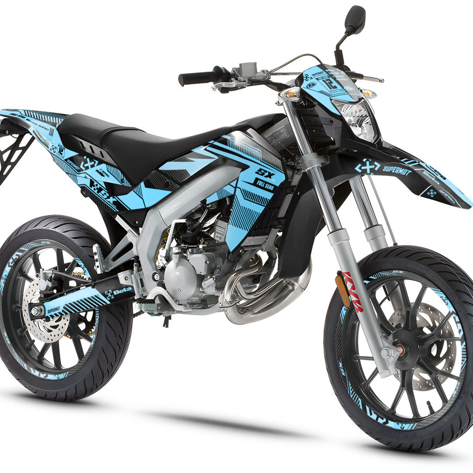 Kit pegatinas Aprilia 50 SX 2006-2017 Greenline | pegatinas para moto | personalización 50cc | armysctv