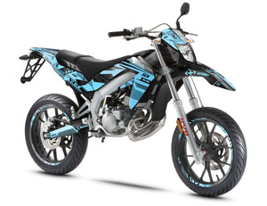 Kit pegatinas Aprilia 50 SX 2006-2017 Greenline | pegatinas para moto | personalización 50cc | armysctv