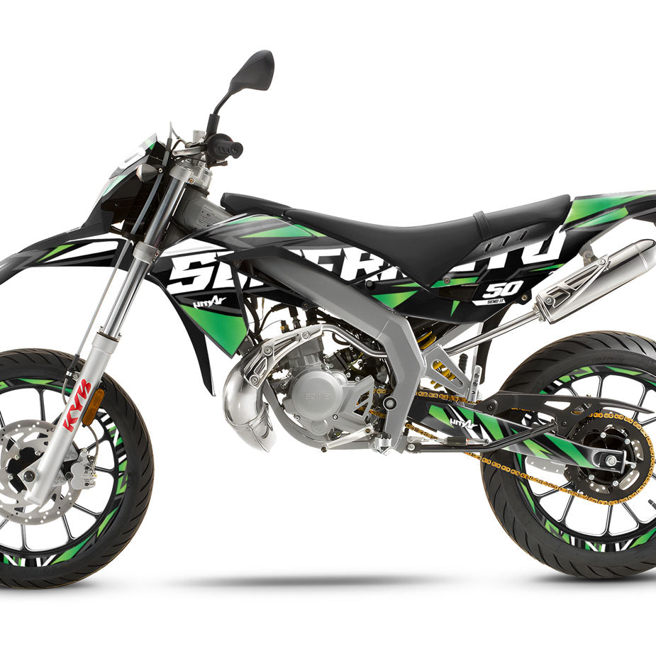 Kit pegatinas Aprilia 50 SX 2006-2017 Visión | pegatinas para moto | personalización 50cc | armysctv