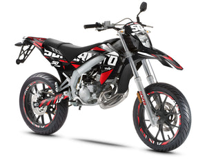 Kit pegatinas Aprilia 50 SX 2006-2017 Visión | pegatinas para moto | personalización 50cc | armysctv