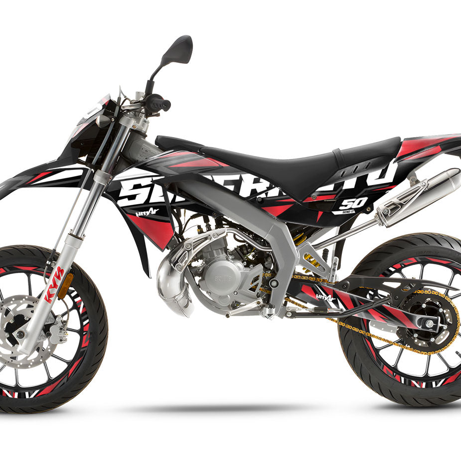 Kit pegatinas Aprilia 50 SX 2006-2017 Visión | pegatinas para moto | personalización 50cc | armysctv