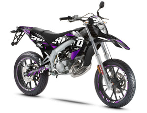 Kit pegatinas Aprilia 50 SX 2006-2017 Visión | pegatinas para moto | personalización 50cc | armysctv