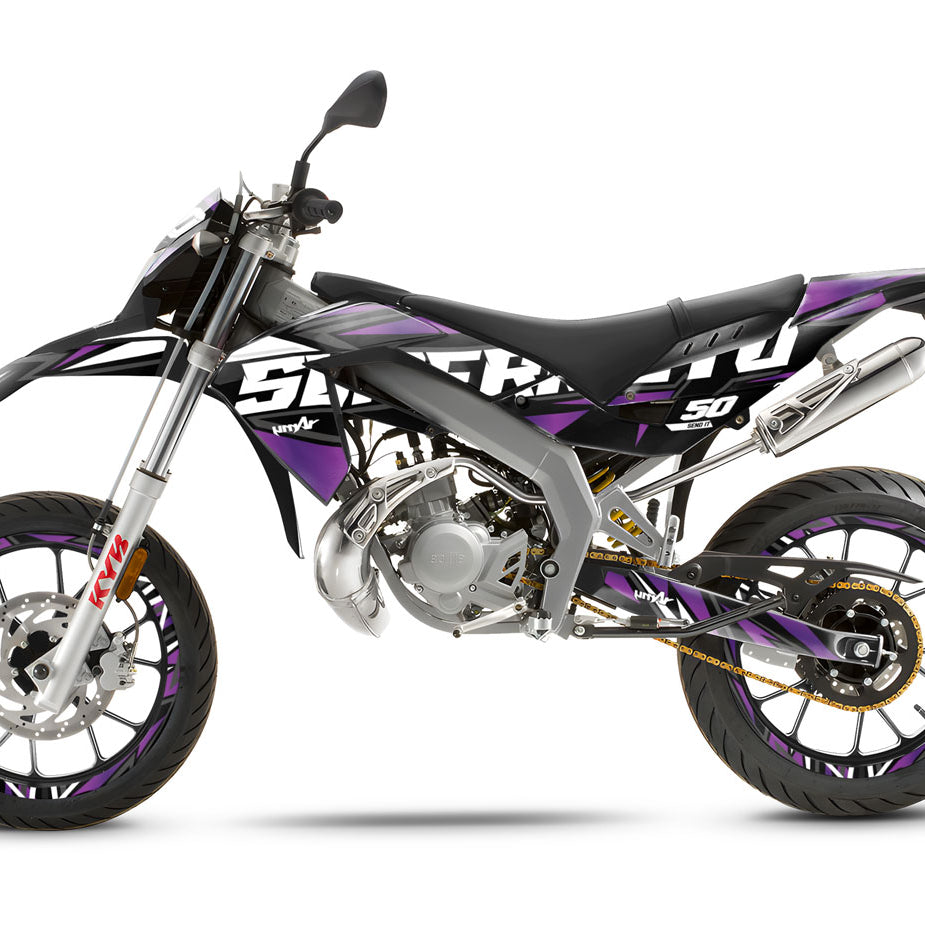 Kit pegatinas Aprilia 50 SX 2006-2017 Visión | pegatinas para moto | personalización 50cc | armysctv