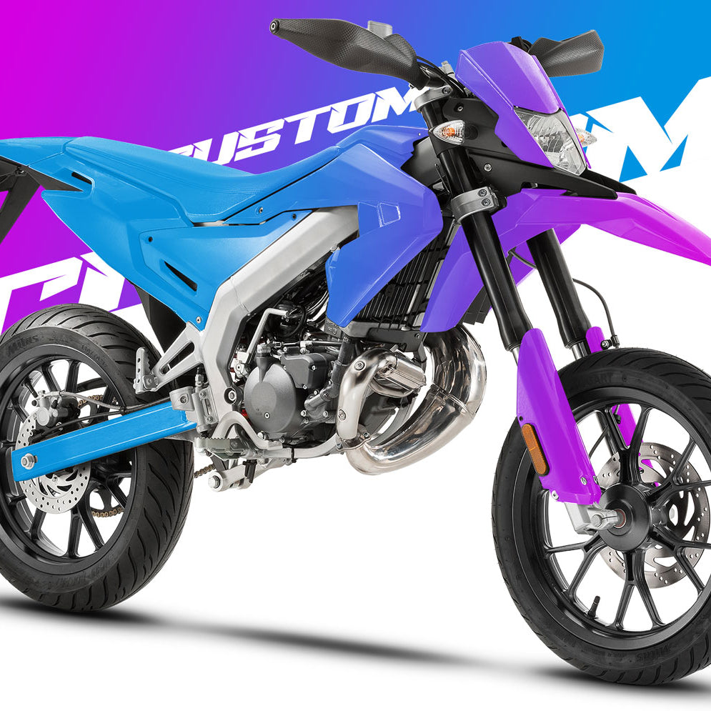 Kit pegatinas 100% personalizado Aprilia 50cc SX/RX 2018-2025 | pegatinas moto | personalización 50cc | armysctv