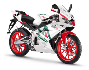 Dekor kit Aprilia RS 50cc 2006-2012 Alitalia | Motorradaufkleber | Personalisierung 50cc | armysctv