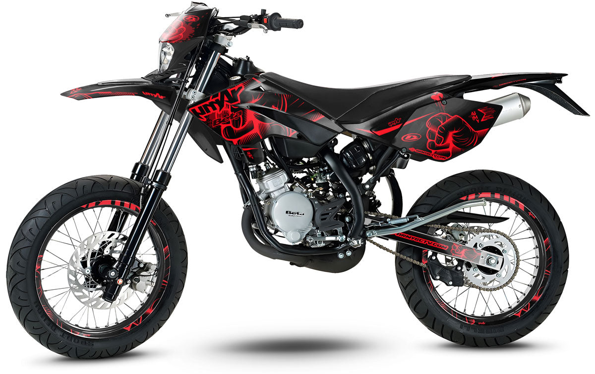 Kit pegatinas Beta RR 50 Motard 2006-2010 Fist | pegatinas para moto | personalización 50cc | armysctv
