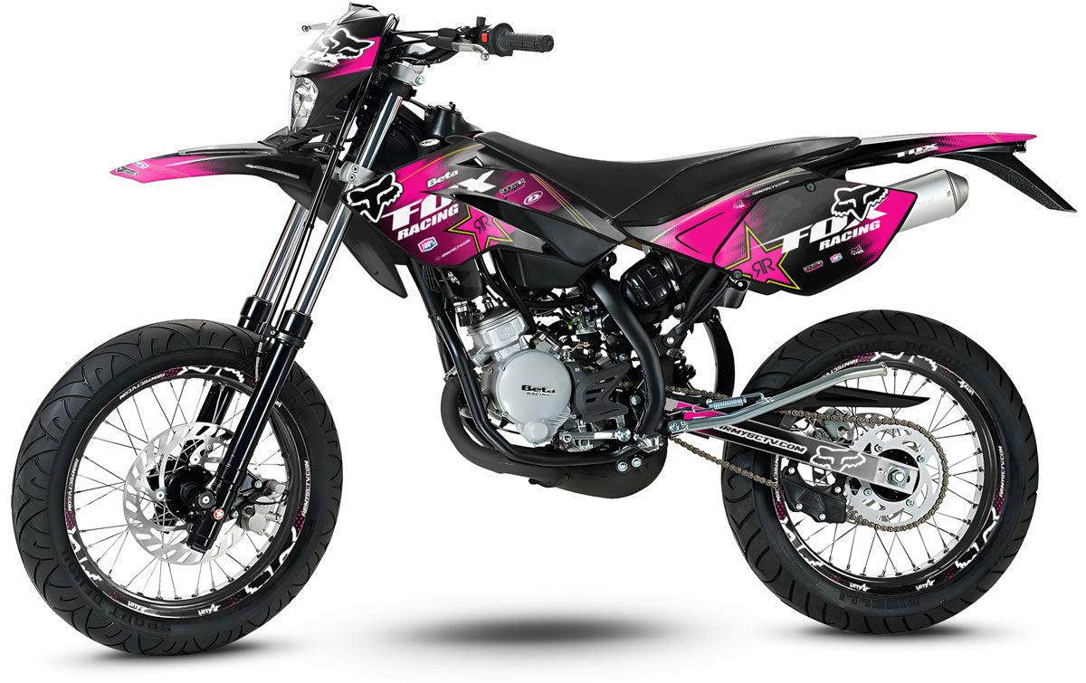 Kit pegatinas Beta RR 50 Motard 2006-2010 Ejército Zorro | pegatinas moto | personalización 50cc | armysctv