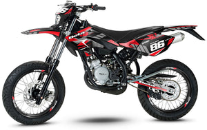 Kit déco Beta RR 50 Motard 2006-2010 Frost | autocollants moto | personnalisation 50cc | armysctv