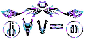 Kit déco Beta RR 50 Motard 2006-2010 MX Sky | autocollants moto | personnalisation 50cc | armysctv