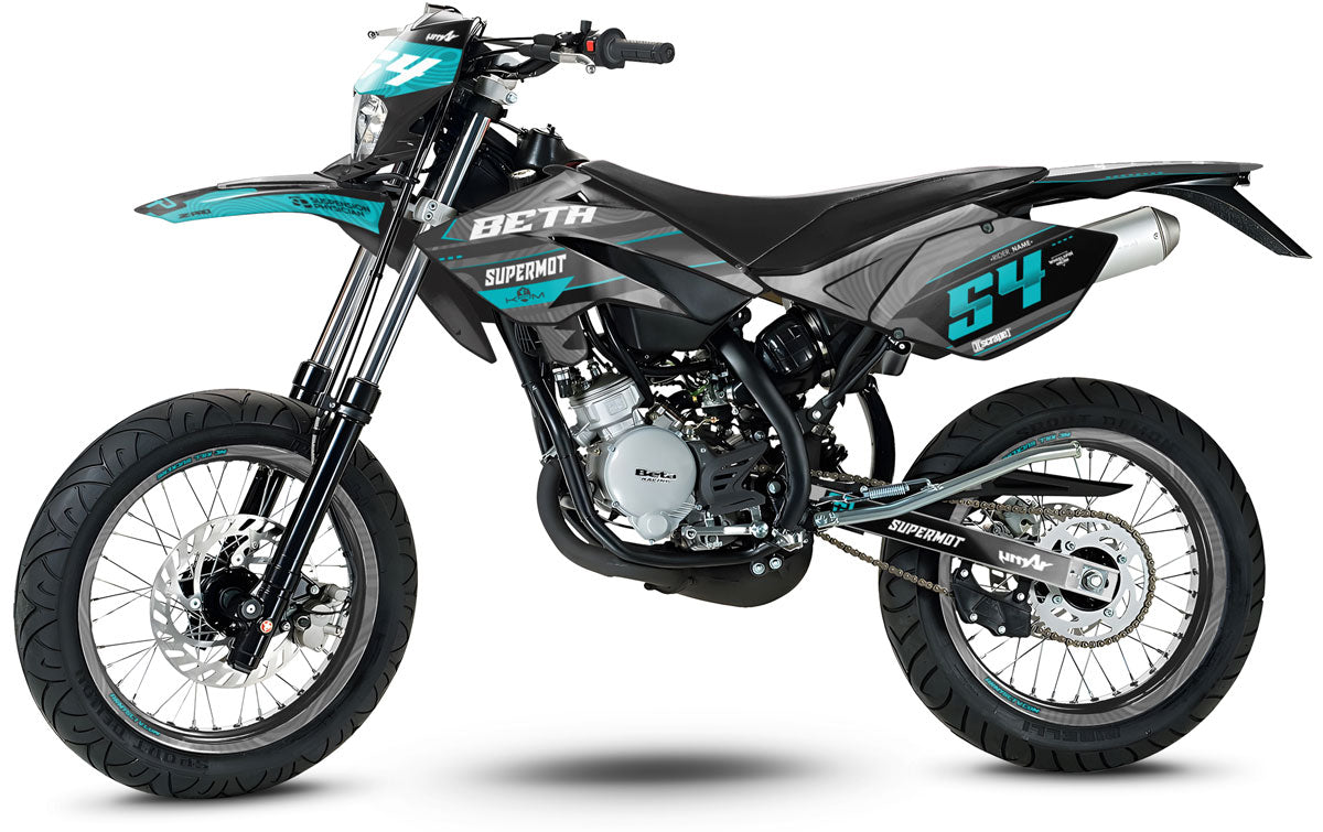 Deko-sett 50cc Beta RR 2006-2010 Quake | motorsykkelklistremerker | tilpasning 50cc | armysctv