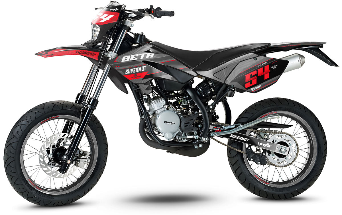 Deko-sett 50cc Beta RR 2006-2010 Quake | motorsykkelklistremerker | tilpasning 50cc | armysctv