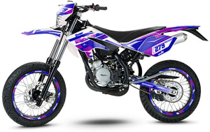 Kit déco Beta RR 50 Motard 2006-2010 Skynine | autocollants moto | personnalisation 50cc | armysctv