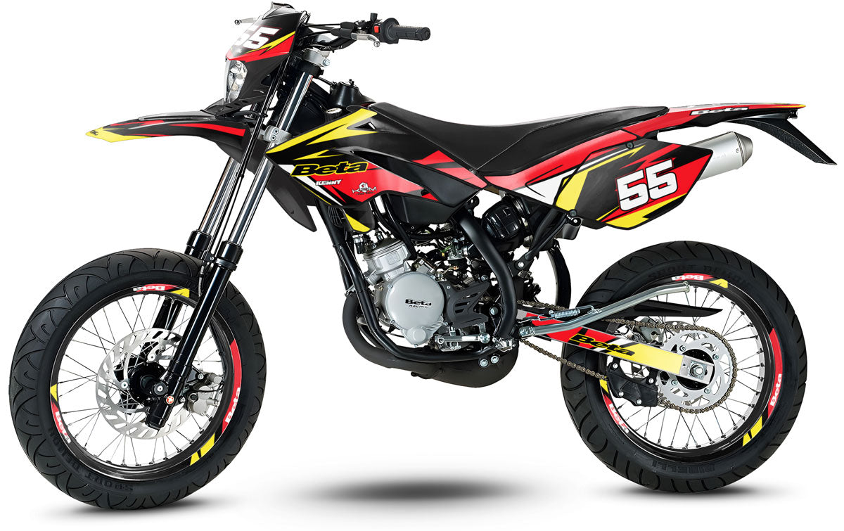 Dekor kit Beta RR 50 Motard 2006-2010 Stream | Motorradaufkleber | Personalisierung 50cc | armysctv