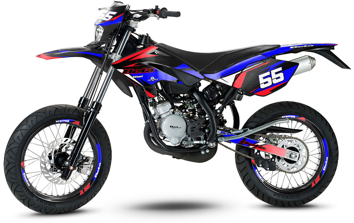 Dekor kit Beta RR 50 Motard 2006-2010 Stream | Motorradaufkleber | Personalisierung 50cc | armysctv