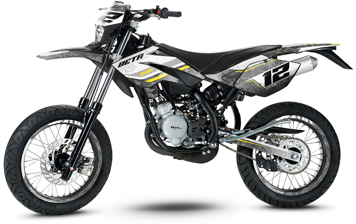 KKit dekor Beta RR 50 Motard 2006-2010 Krigføring | motorsykkelklistremerker | tilpasning 50cc | armysctv