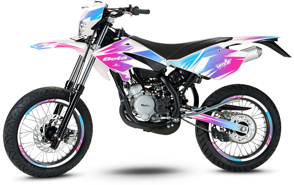 Deko-sett Beta RR 50 Motard 2006-2010 X-Fast | motorsykkelklistremerker | tilpasning 50cc | armysctv