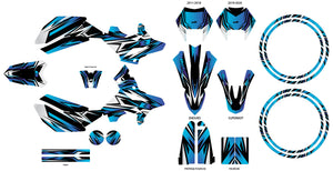 Graphics kit Beta RR 50 Motard 2011-2020 All inn | motorcycle stickers | 50cc customization | armysctv
