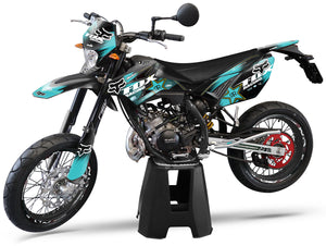 Dekor kit Beta RR 50 Motard 2011-2020 Army Fox | Motorradaufkleber | Personalisierung 50cc | armysctv