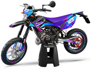 Kit pegatinas Beta RR 50 Motard 2011-2020 Artisse | pegatinas para moto | personalización 50cc | armysctv