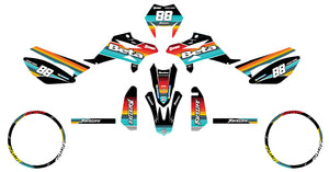 Deko-sett Beta RR 50 Motard 2011-2020 Army Bikelife | motorsykkelklistremerker | tilpasning 50cc | armysctv
