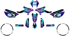 Dekor kit Beta RR 50 Motard 2011-2020 Blast | Motorradaufkleber | Personalisierung 50cc | armysctv