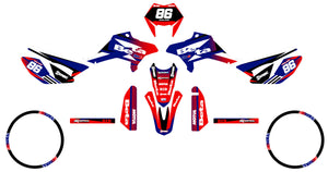 Dekor kit Beta RR 50 Motard 2011-2020 Blast | Motorradaufkleber | Personalisierung 50cc | armysctv
