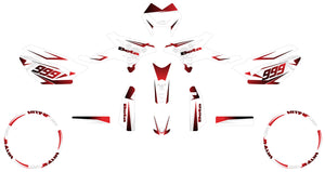 Dekor kit Beta RR 50 Motard 2011-2020 Kalt | Motorradaufkleber | Personalisierung 50cc | armysctv