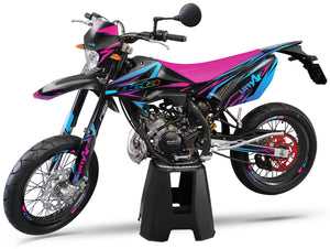 Graphics kit Beta RR 50 Motard 2011-2020 Eclipse | motorcycle stickers | 50cc customization | armysctv