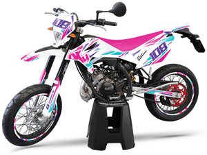 Dekor kit Beta RR 50 Motard 2011-2020 Electrify | Motorradaufkleber | Personalisierung 50cc | armysctv