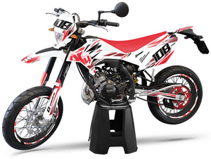Dekor kit Beta RR 50 Motard 2011-2020 Electrify | Motorradaufkleber | Personalisierung 50cc | armysctv