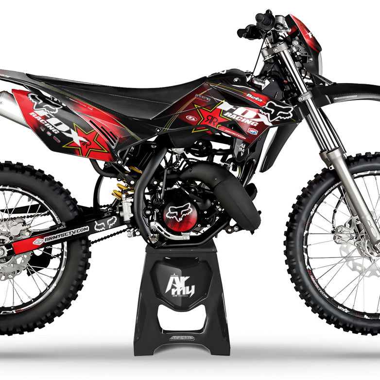 Kit pegatinas Beta RR 50cc Racing 2011-2020 Ejército Zorro | pegatinas para moto | personalización 50cc | armysctv